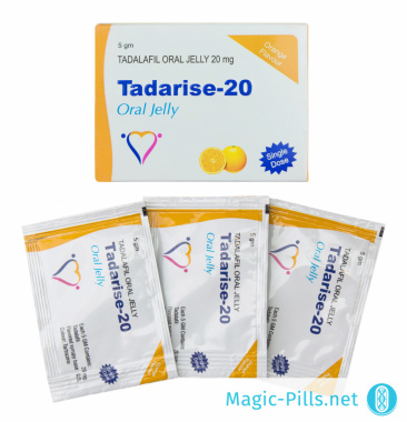Таблетки Tadarise Oral Jelly 20 mg 1