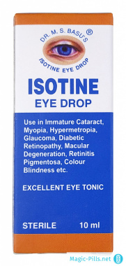 Капли Isotine в упаковке 1