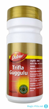 Таблетки Triphala Guggulu 80 в упаковке 1
