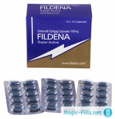 Виагра капсулы Fildena Super Active 100 mg 1