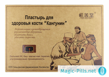 Пластырь Кангунин в упаковке 1