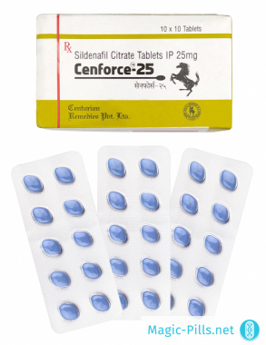 Таблетки Cenforce 25 в упаковке 1