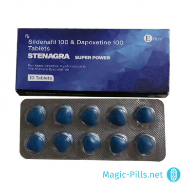 Таблетки Stenagra Super Power в упаковке 1